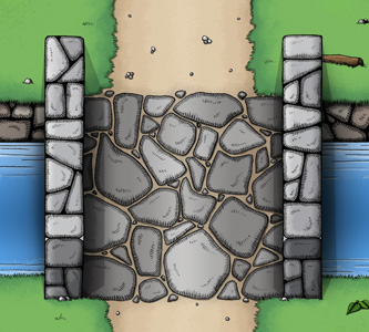 Classic RPG forest map