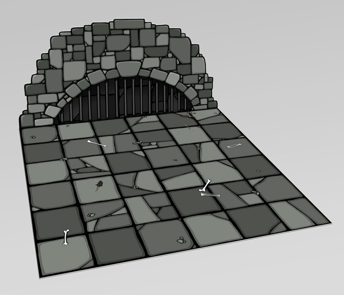 rpg sewer room